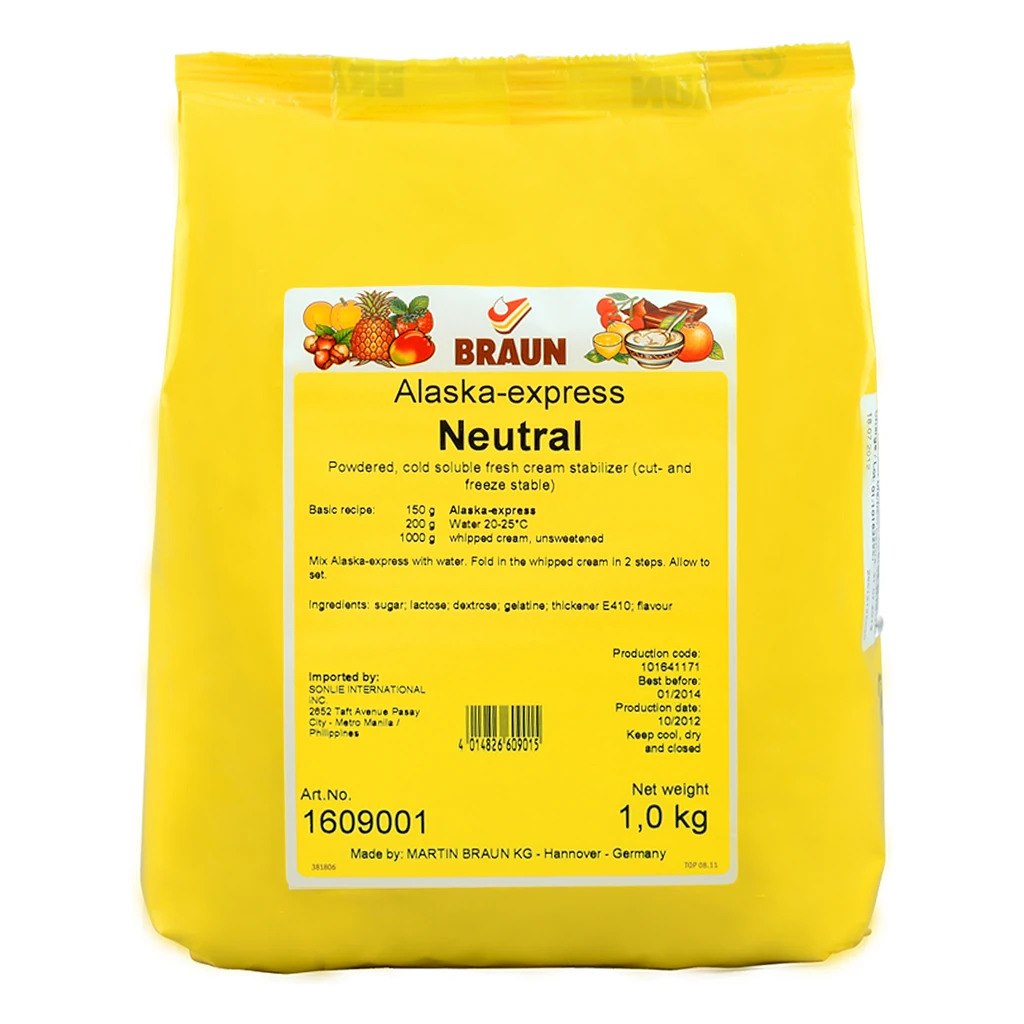 Alaska Express Pear Cream Stabilizer 1 kg (1x5)