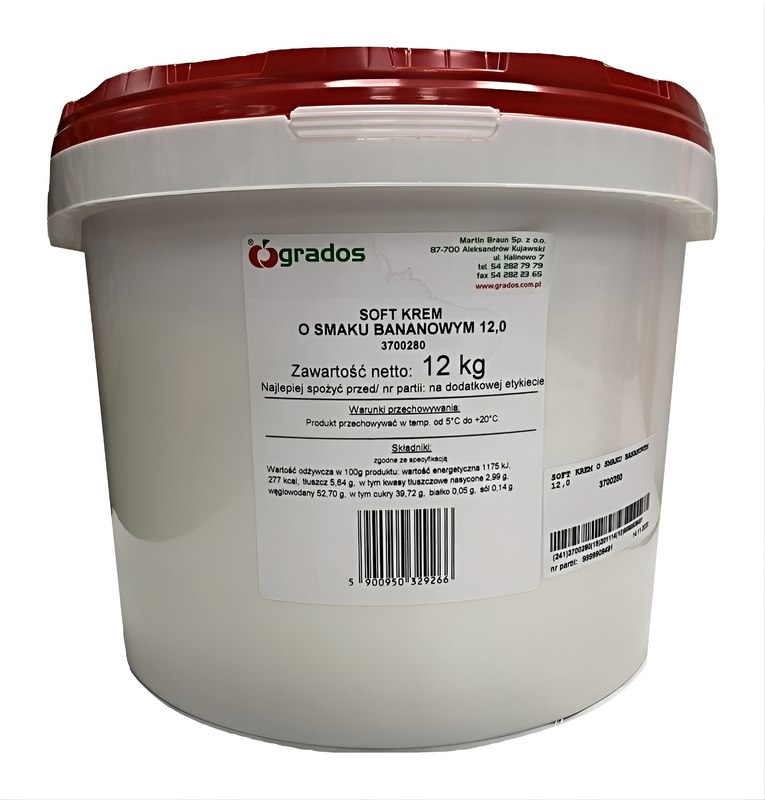 Banana Flavor Cream 12 kg