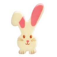 Choc. Decor. Bunny head 29 x 38 mm (135 pcs)