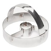 Donut cutter outer diameter 120 mm, inner diameter 50 mm, height 35 mm [Frantyl]