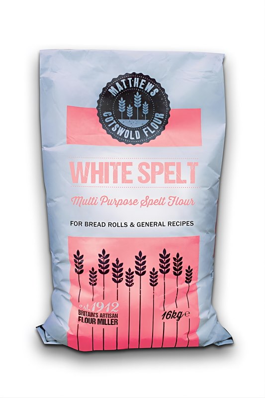 Stoneground White Spelt Flour FWP 16 kg