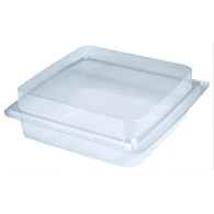 Plastic Single Cavity Container 209 x 205 x 65 mm – 180 pc