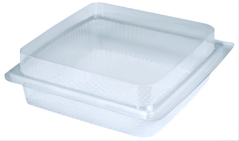 Plastic Single Cavity Container 209 x 205 x 65 mm – 180 pc