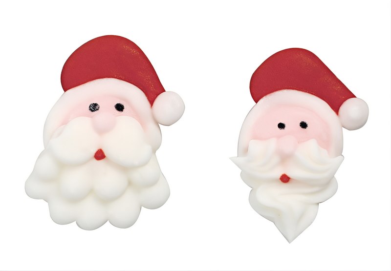 Sugardec-Piping - Santa Heads - 35mm (196)