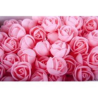 Wafer Roses Medium Pink (100)
