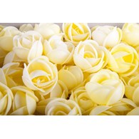 Wafer Roses Medium Yellow (100)