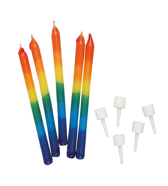 Candle-Rainbow-12 PCE-69mm