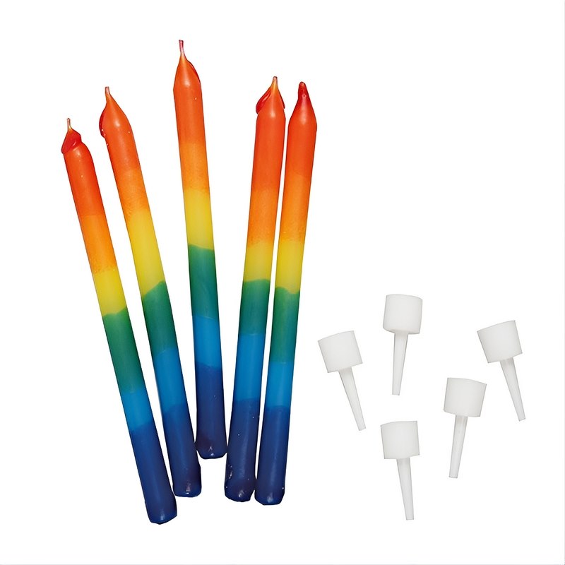 Candle-Rainbow-12 PCE-69mm