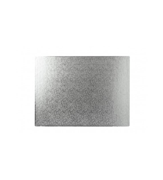 St Oblong Double Thick Card (16x14'') 10's silver