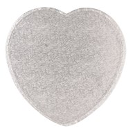 Heart Shaped Drum (9'') 5's silver