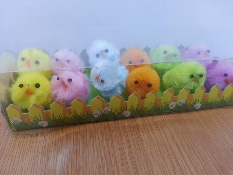 Fluffy Characters Easter 6 pack