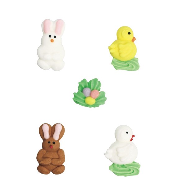 Sugardec-Piping-Rabbits & Chicks-30mm (200)