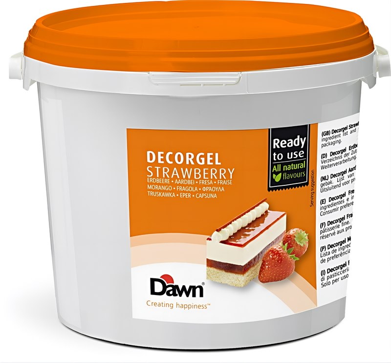 Dawn Decorgel Strawberry Glaze 3 kg