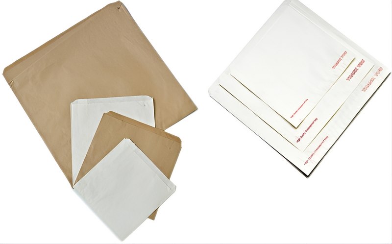 White Sulphite Paper Bags Strung (12x12.5) 500