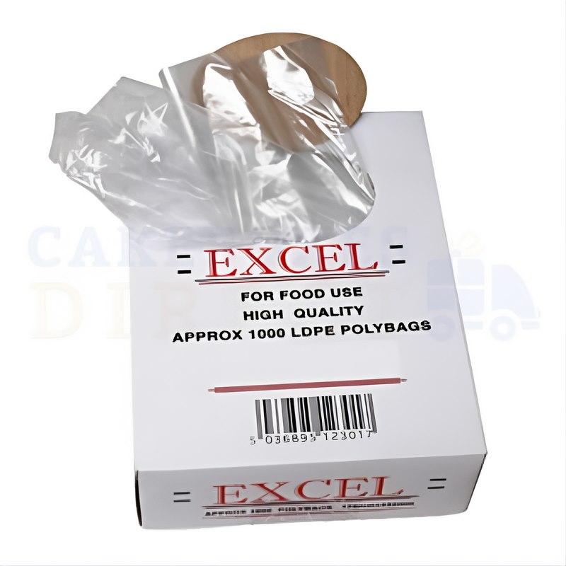 Clear LDPE Bags 250 x 382 mm (10 x 15 in) 3000 pc