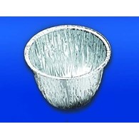 Foil Pudding Basin - Rolled Edge 83 x 53 mm (1800)