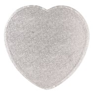 Heart Shaped Drum (10'') 5's silver