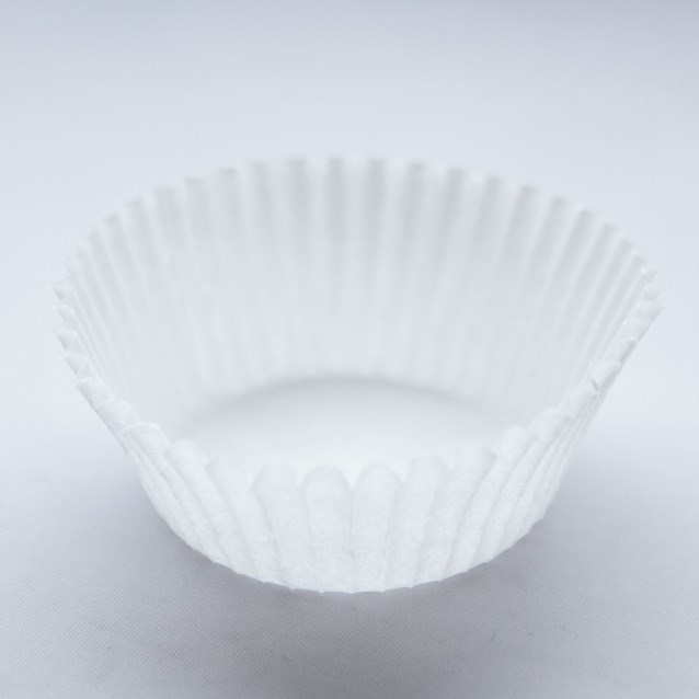 Baking cases white - 50 mm