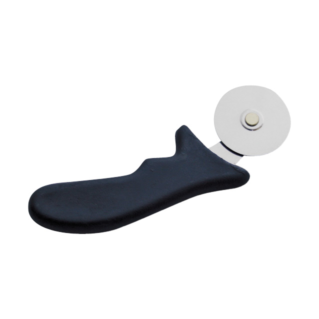 Dough and pizza cutter, single, plain-65 mm